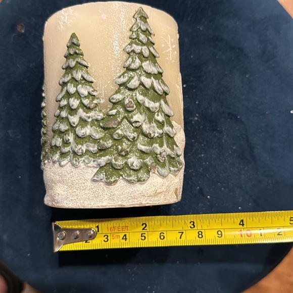 Sparkly ZODAX Christmas Tree Candle. New With Tags - Picture 8 of 8
